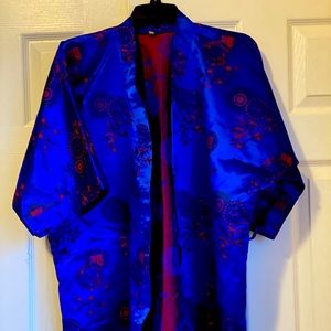 Blue Kimono Robe